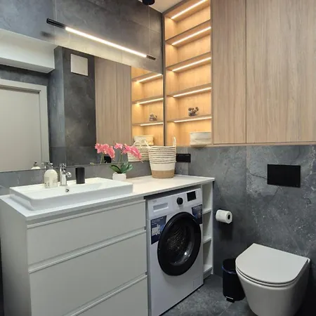 Towarowa Nature Apartment, Free Parking, Air-conditioning, Self Check-in 24h 아파트 *